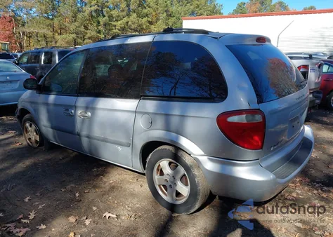 2005 Dodge Caravan Sxt z USA, uszkodzony, nr VIN 1D4GP45R55B239941